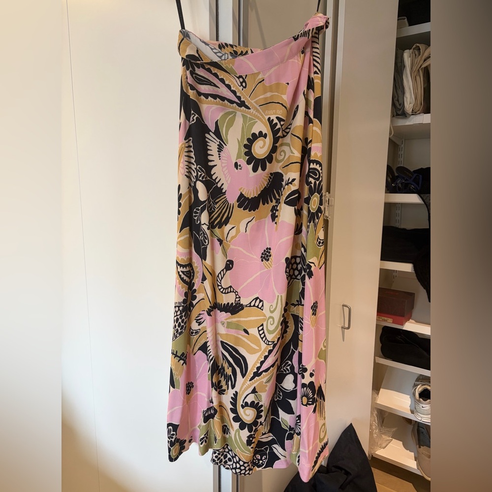Farm Rio Sand Forest Maxi Skirt XS